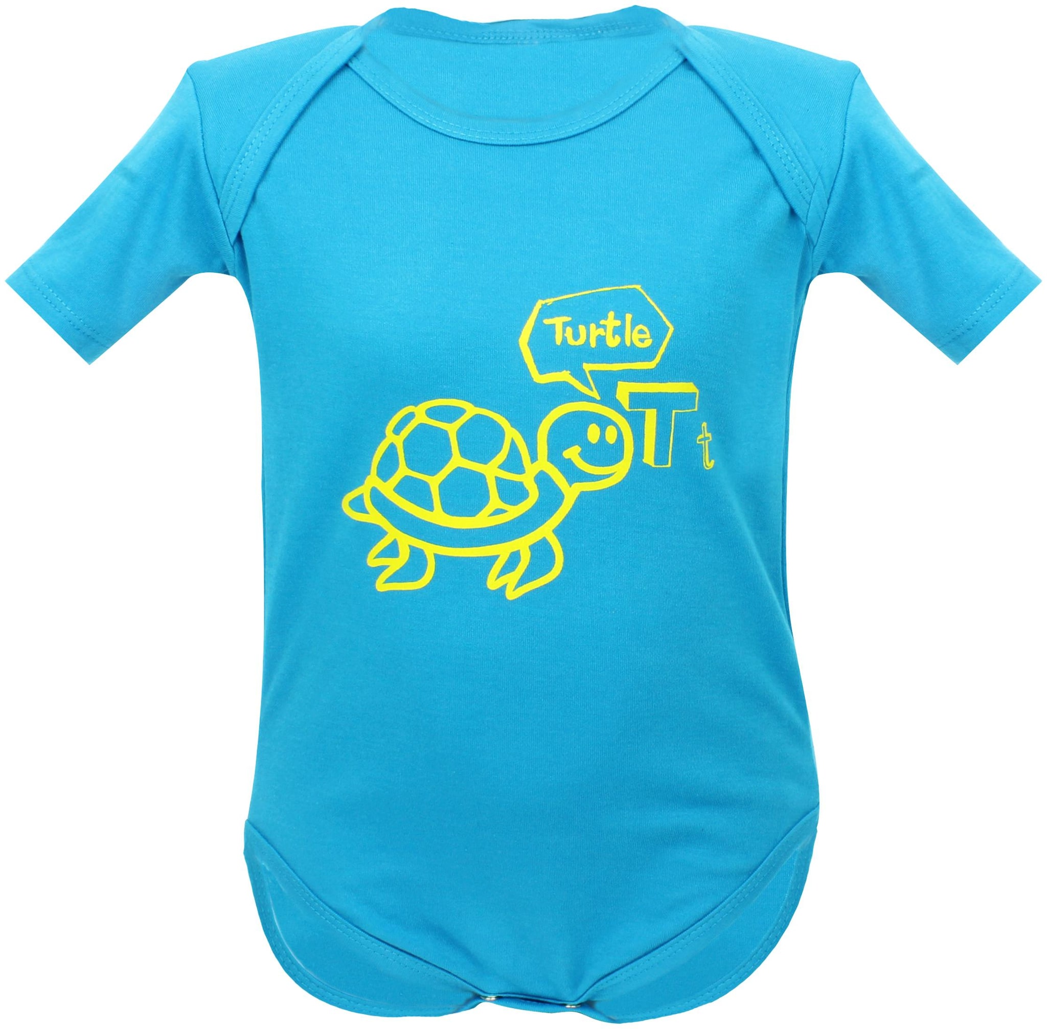 

Neska Moda Unisex Cotton Solid Romper - Blue