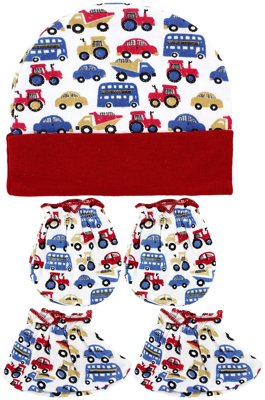 

Neska Moda Baby Red Mittens 0 To 6 Months MT58