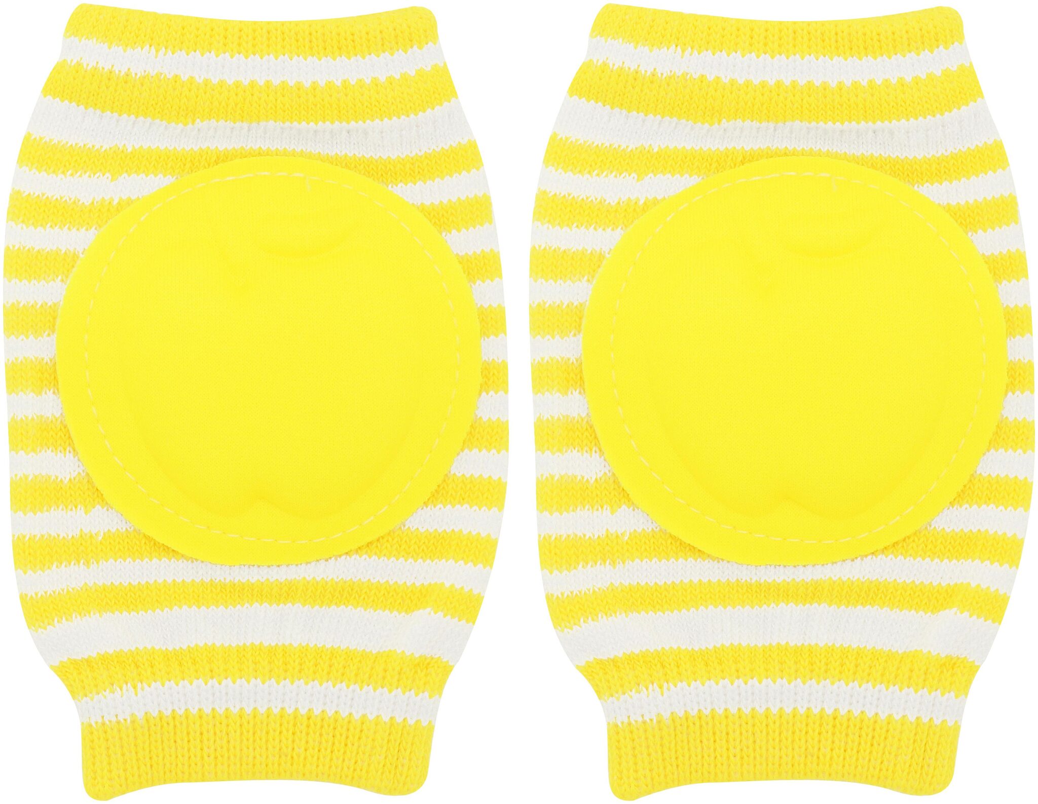 

Neska Moda Soft Cotton Yellow Anti-Slip Baby Knee Pad