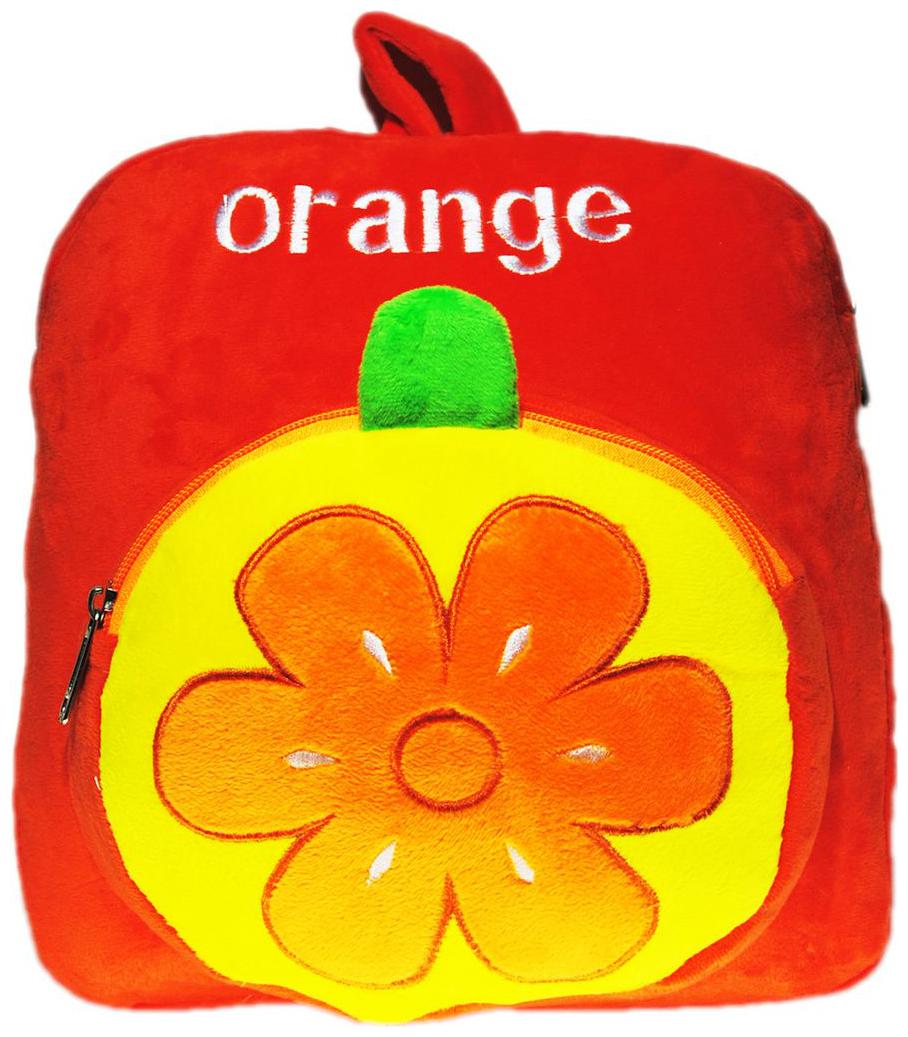 

Netboys Orange Kids School Bag Soft Plush Backpack