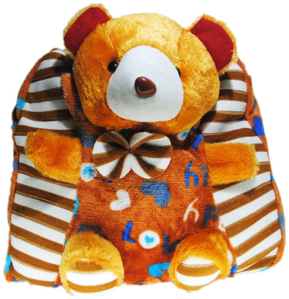 

Netboys Teddybear Kids School Bag Soft Plush Backpack