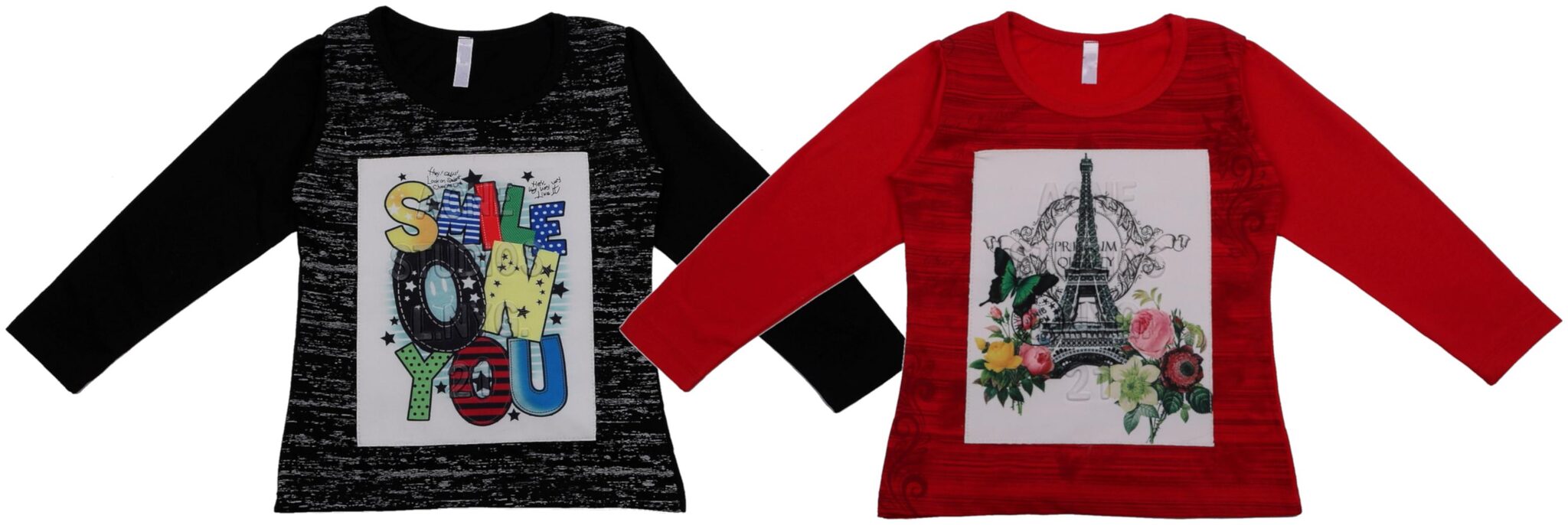 

Neuvin Cotton Printed T shirt for Baby Girl - Black Red