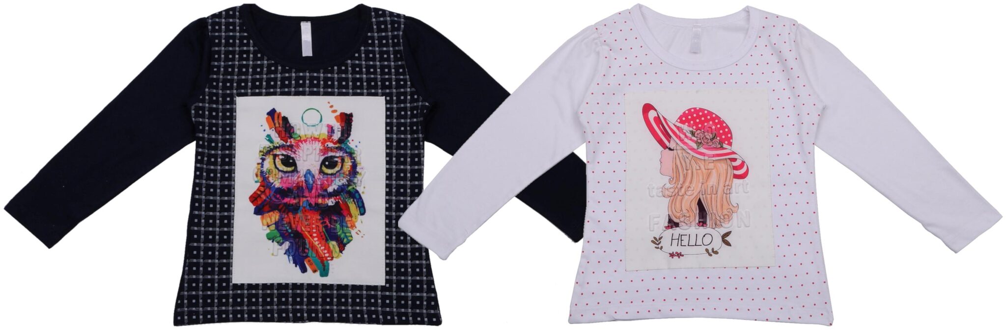

Neuvin Cotton Printed T shirt for Baby Girl - Blue White