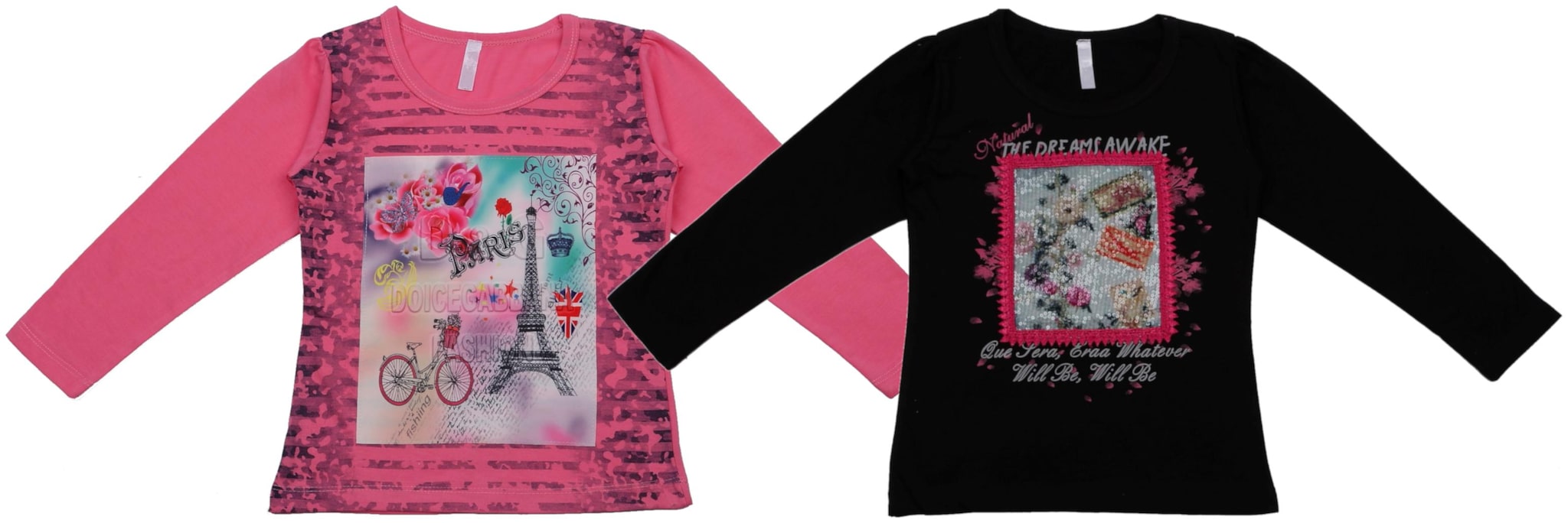 

Neuvin Cotton Printed T shirt for Baby Girl - Pink Black