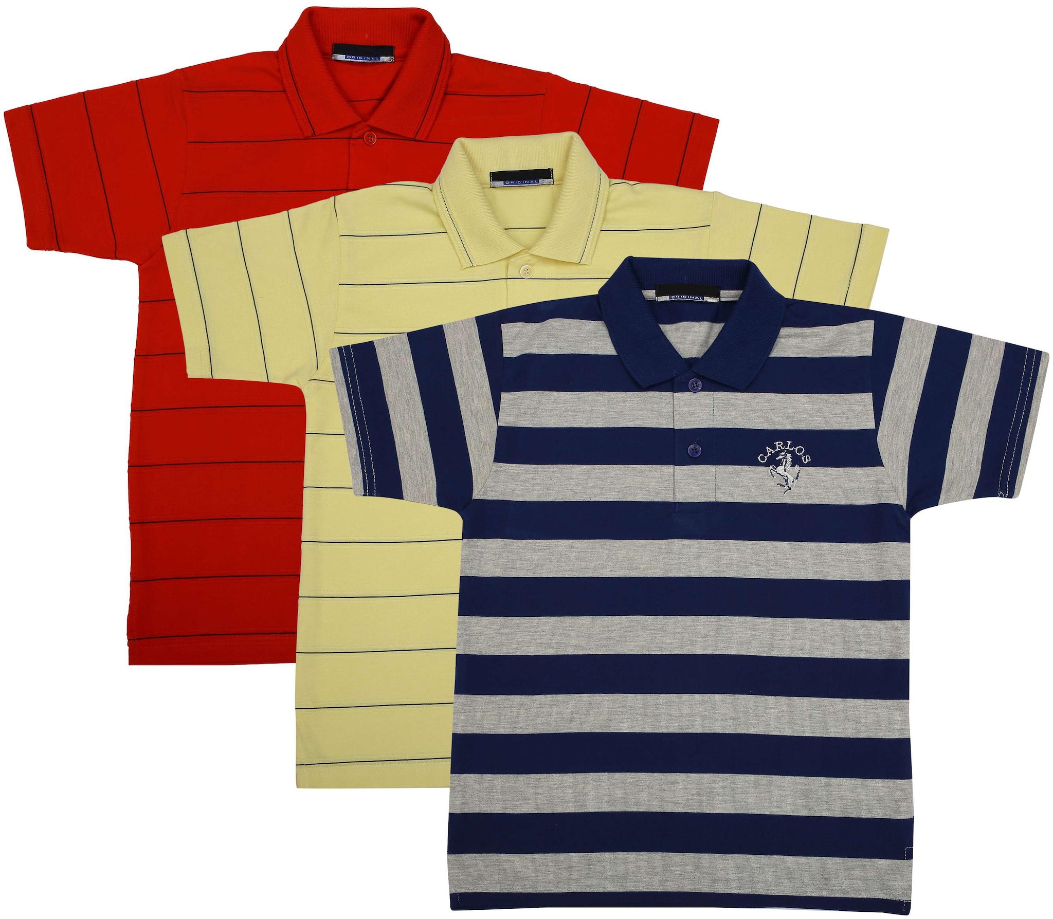 

Neuvin Cotton Solid T shirt for Baby Boy - Multi
