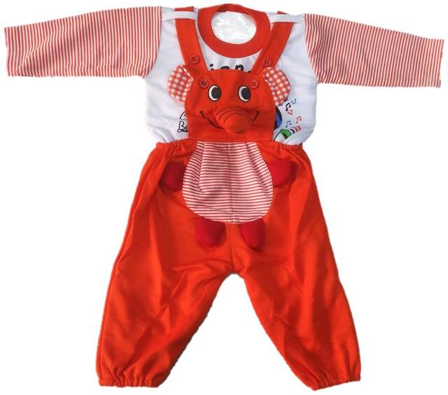 New Jain Traders Baby girl Cotton Printed Onesie with skirt/shorts/leggings - Multi