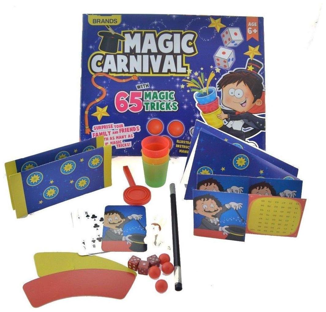 

New Magic Carnival 65 magic tricks kids play game