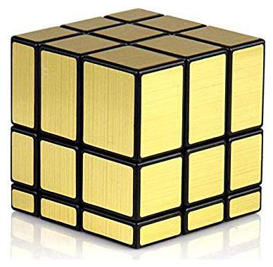 

New Pinch Golden Mirror Cube 3X3 Speed Cube-in Irregular Shapes Puzzle