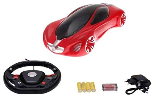 

New Toy chehar Enterprise Bounce Rollover Yellow Stunt Car with RC Steering Wheel Type Remote Control for Kids(multicolor)