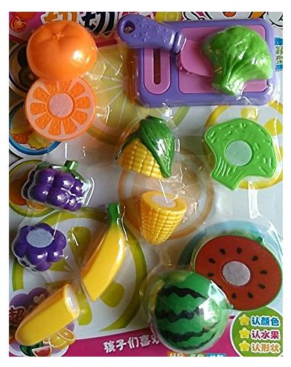 

New Toy chehar Enterprise Fruit Set with Chopping Board
