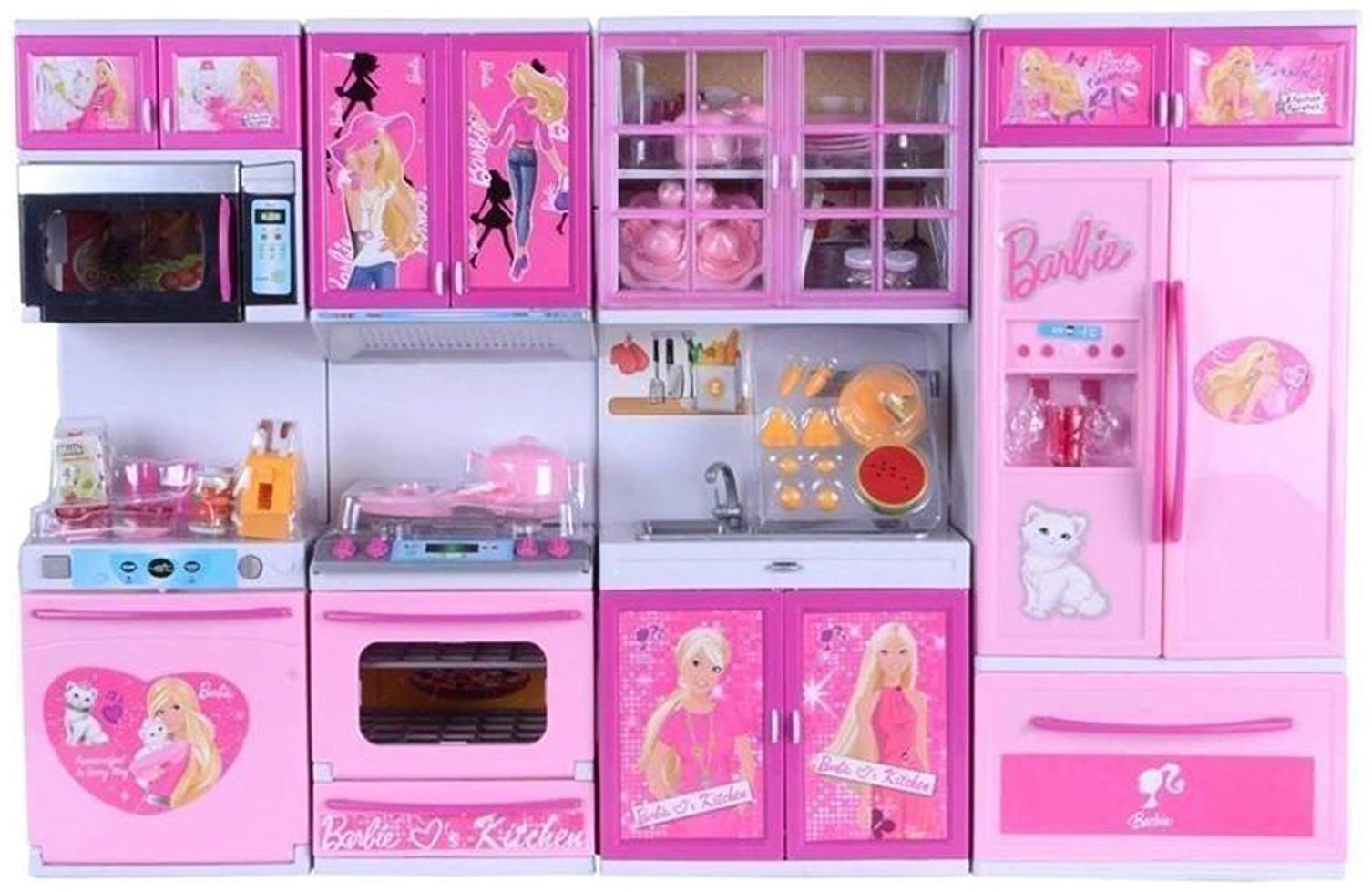 barbie modern kitchen set