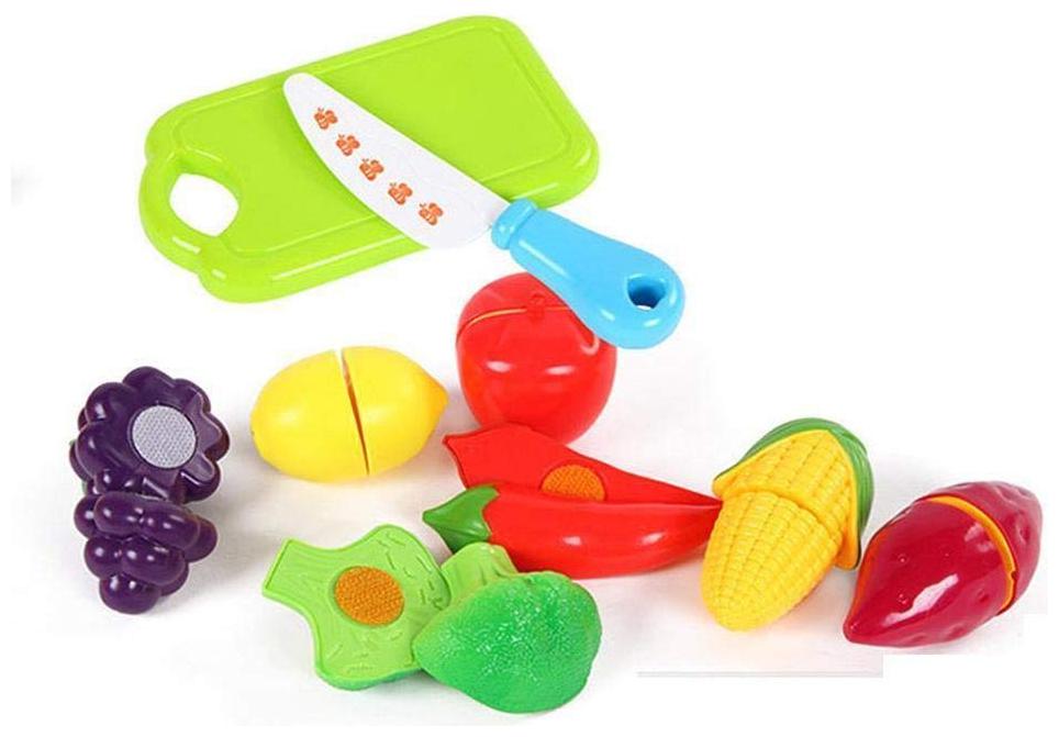 

New Toy chehar Enterprise Fruit Set with Chopping Board