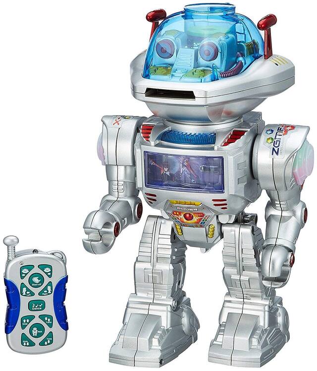 New Toy chehar enterprise Rechargeable Battery Operated with Remote Control Dancing & Walking Robot Missile Disc Launcher