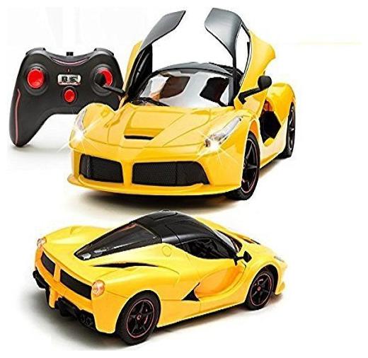 

New Toy Chehar Enterprise Latest Yellow Farrari Chargeable Car