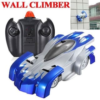 New Toy chehar Enterprise Zero Gravity Wall Climbing Remote Control RC Car  /Stunt Toy  (Multicolour)