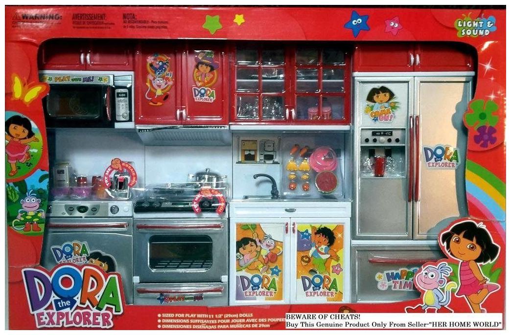 

New Toy chehar Enterprise Latest Dora The Explorer Kitchen Activity Set