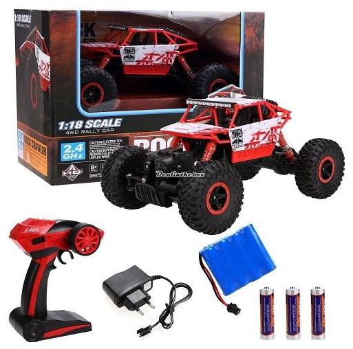 

New toy chehar Enterprise Multicolor Rock Crawler with Remote Control(multicolor)