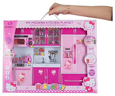 

New Toy Chehar Enterprise My Modern Kitchen Mini Toy Playset W Lights And Sounds Perfect For 11-12 Dolls