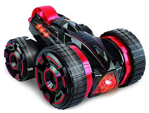 

New Toy chehar Enterprise 5 Rounds Stunt 360 Spins Double Side Remote Control Car (multicolor)