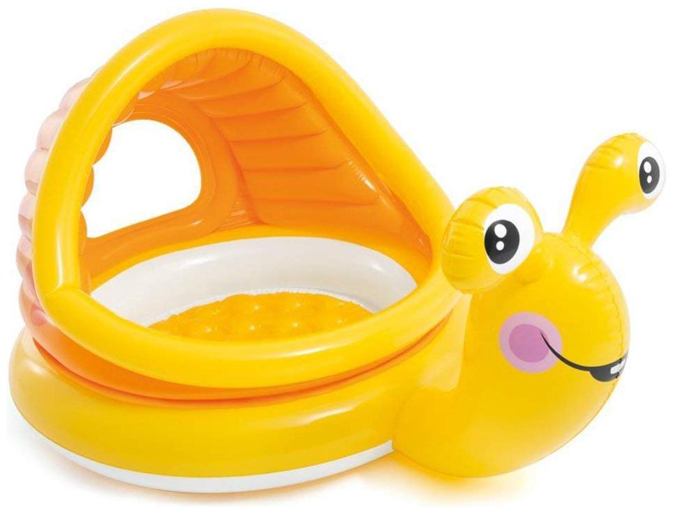 

New Toy Chehar Enterprise Intex Baby Snail Pool with Sunshade(multicolor)