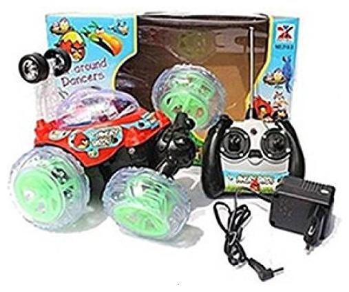 

New Toy Chehar enterprise 360 Stunt Rolling Car with Light Music Full Function Remote Control for 3 Kids 360 deg Spinning Flips LED Color Flash Music for Kids(mullticolor)