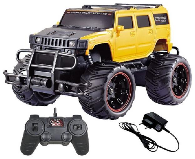 

New Toy Chehar Enterprise Yellow Remote Control Car monster car