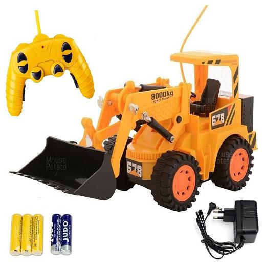 

New Toy Chehar Enterprise latest Remote Control Yellow Construction Truck