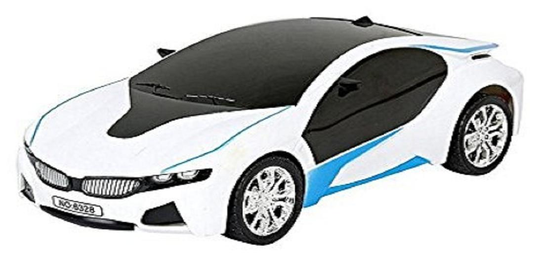 

New toy chehar enterprise Bmw I8 Electric Chargeable 3D Remote Control Lightning Famous Car(multicolor)(color may be vary)