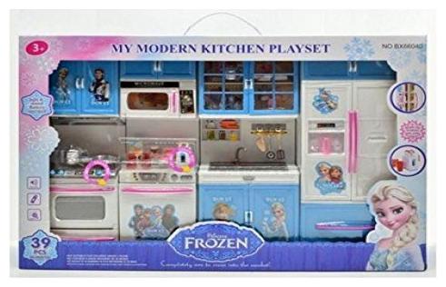 

New Toy chehar enterprise Toys World Frozen Kids Kitchen Set