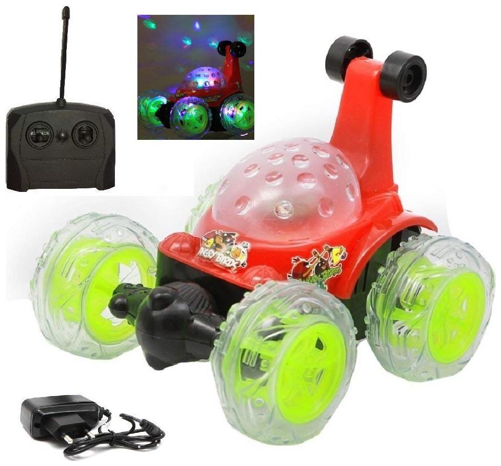 

New Toy Chehar Enterprise Rechargeable BEN 10 Stunt Car Big Size 360 deg Rotating Remote Control