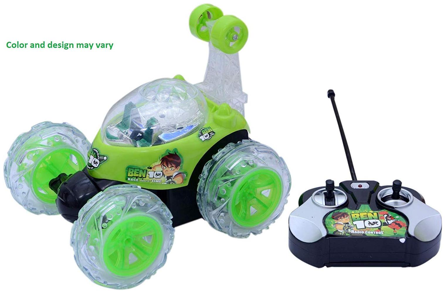 

New Toy Chehar Enterprise 3D Wireless Rechargeable Ben 10 Stunt Car with Remote Control