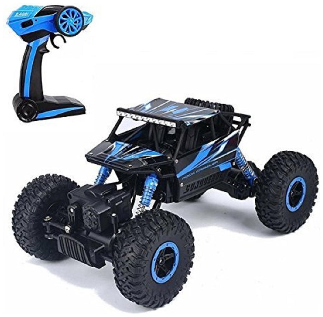 

New toy chehar enterprise Rock Crawler Rally Remote Control Car With Strong Suspension And Big Wheels (color may be vary)