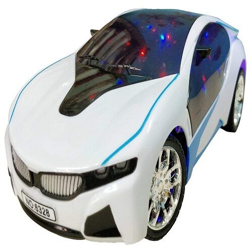 

NEw toy chehar enterprise Bmw I8 Electric Chargeable 3D Remote Control Lightning Famous Car(multicolor)