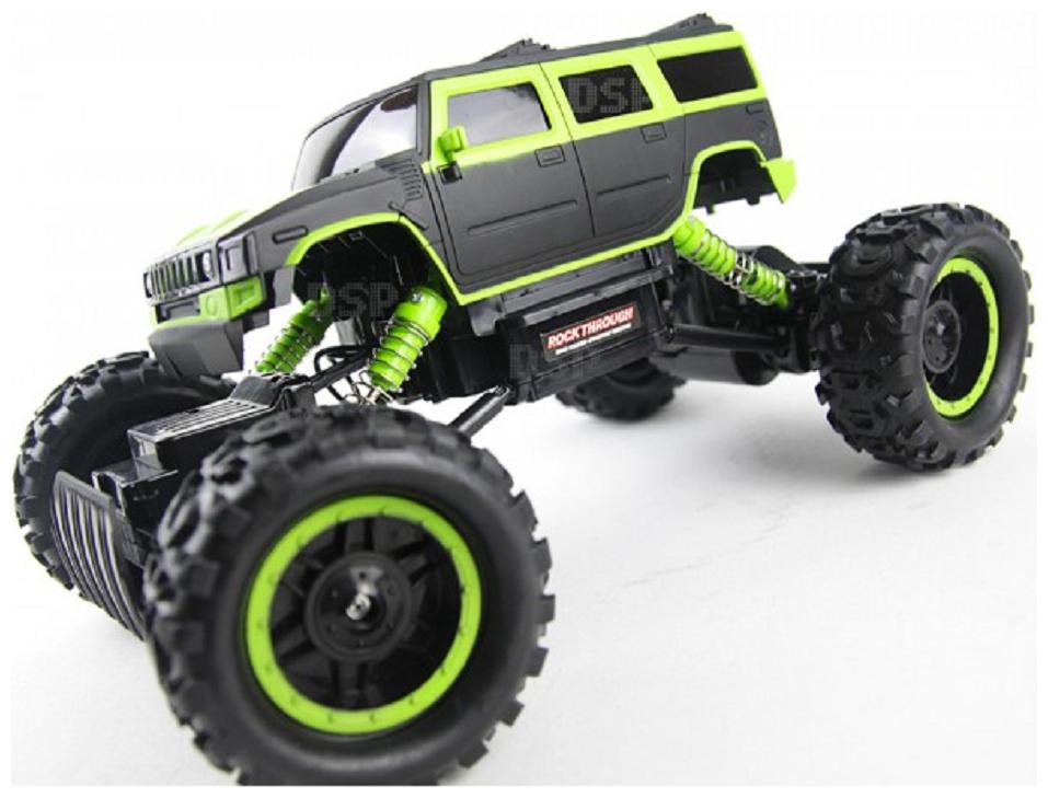 

New Toy chehar enterprise 1 14 Rock Crawler Rc Car - 4X4 Remote Control Car For Kids(green )(color may be vary)