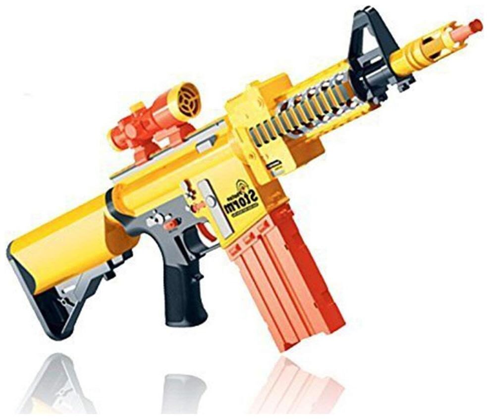 

New toy Chehar Enterprise blaze storm automatic bullet gun with soft darts for kids