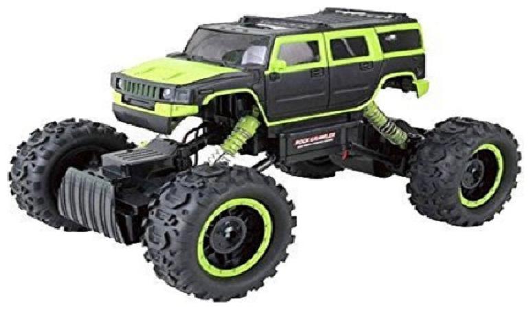 

New Toy chehar enterprise 1 14 Rock Crawler Rc Car - 4X4 Remote Control Car For Kids(green )(color may be vary)