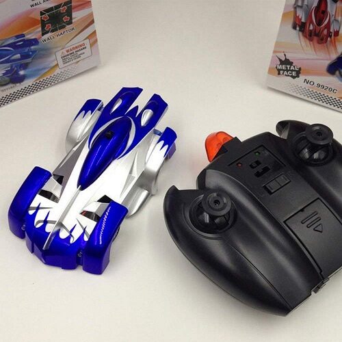 

New Toy chehar Enterprise Zero Gravity Wall Climbing Remote Control RC Car Stunt Toy (Multicolour)