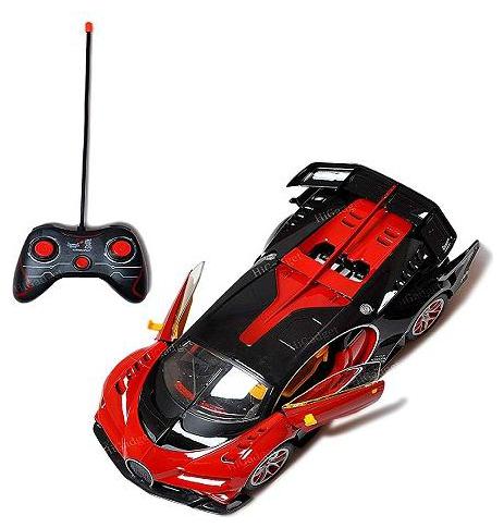 

New Toy Chehar Enterprise Bugatti Style Remote Control Rechargeable Car with Opening Doors (Multicolor)