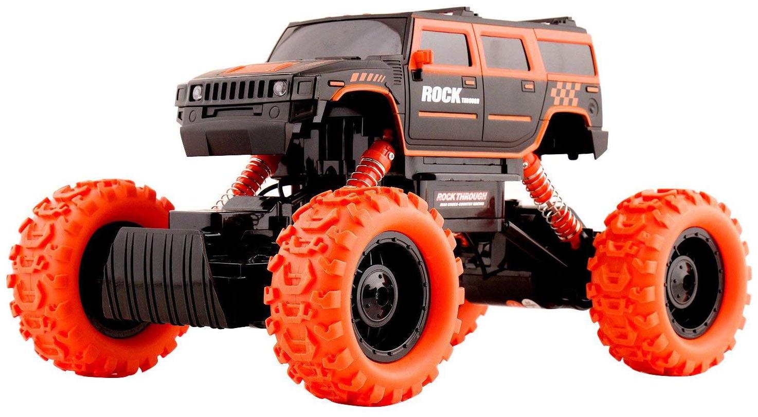 

New Toy Chehar Enterprise Size 1 14 Scale 2 4GHz All 4 Wheel Drive Off-Road Rock Through Racing Rally Rock Crawler Car with Remote Control (Multicolor)