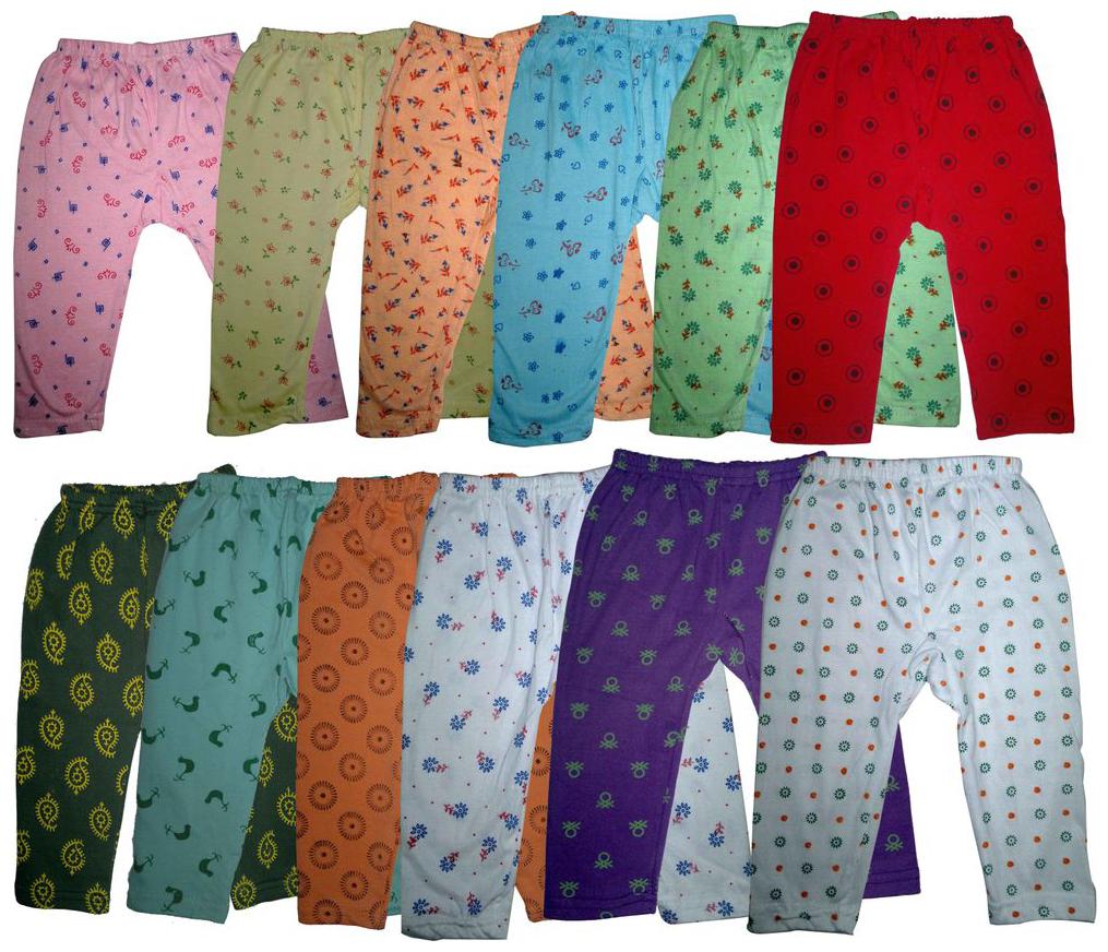 

DILIGENCE Baby girl Blended Printed Leggings - Multi