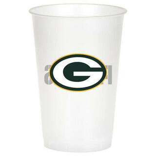 Buy Nfl Green Bay Packers 20oz Plastic Cups 8 Birthday Party Supplies Drinking Online At Low Prices In India Paytmmall Com