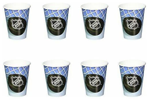 

NHL Ice Time Collection 9 oz Paper Party Cups
