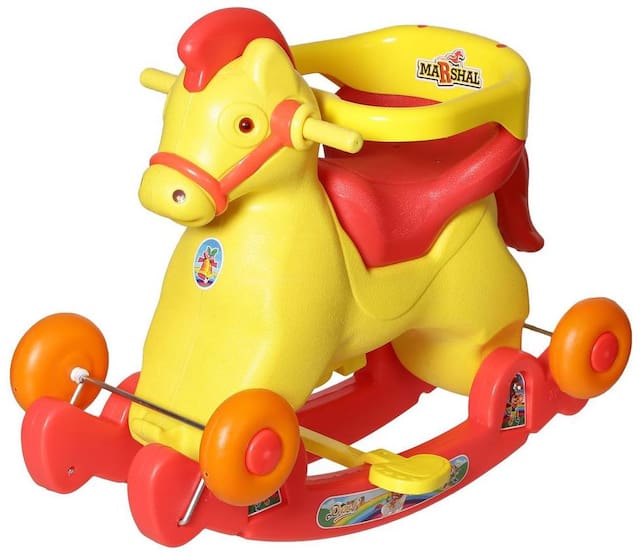 NHR Fashionable Horsey Rocker Cum Ride On (Red)