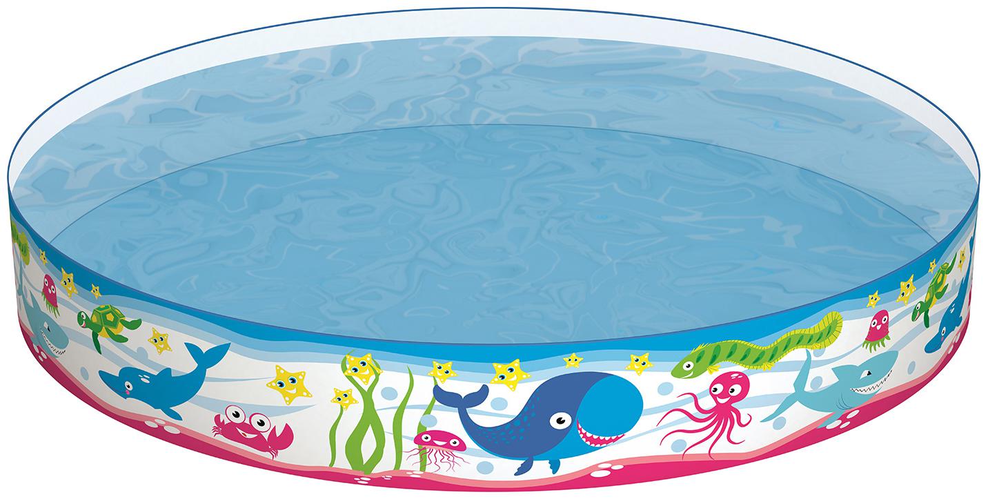 

NHR kids fill n fun swimming pool lawn pool water pool- 152cm x 25cm- Multi color