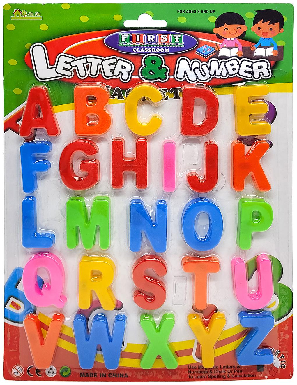 

NHR Magnetic Capital Letters for Educating Kids in Fun -Educational Alphabet Magnets Toy for Preschool Learning Spelling