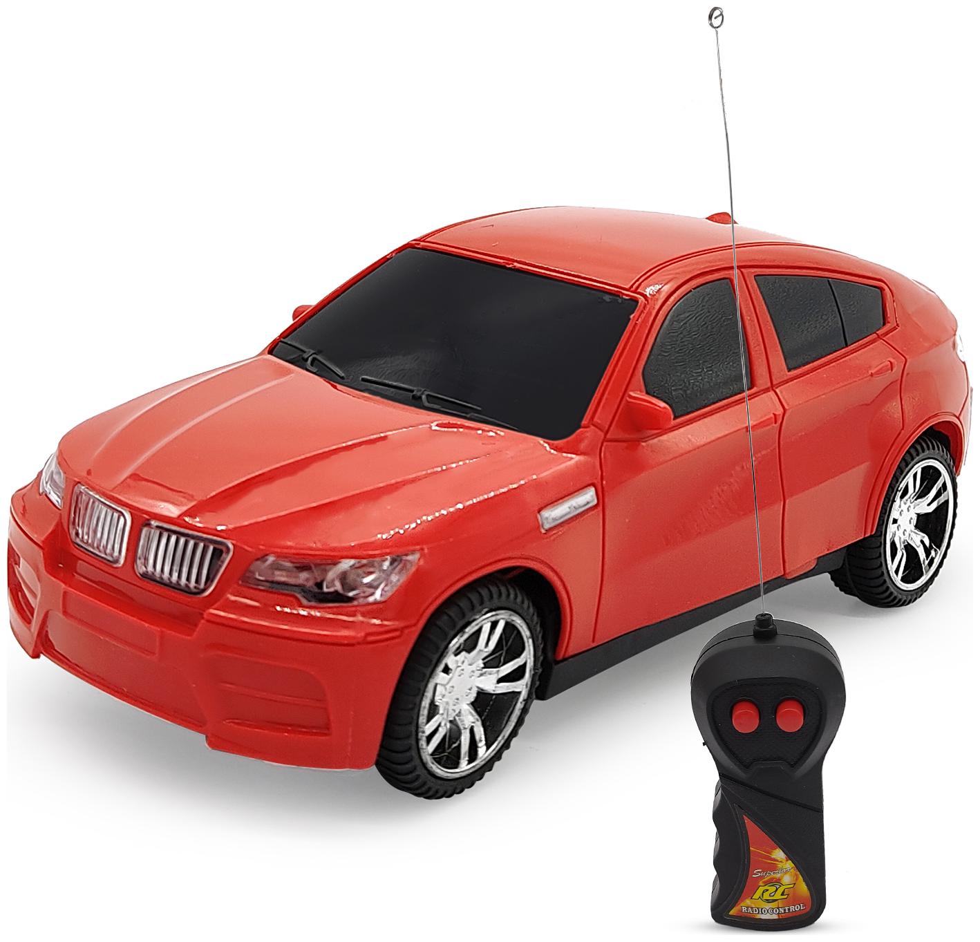

NHR Presents Model Car Simulation Full - Function with 3D Light Go Forward Backward Stop Remote control car for kids (Red)