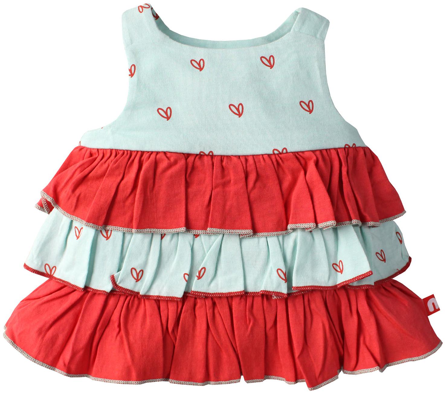 

Nino Bambino Cotton Printed Top for Baby Girl - Blue