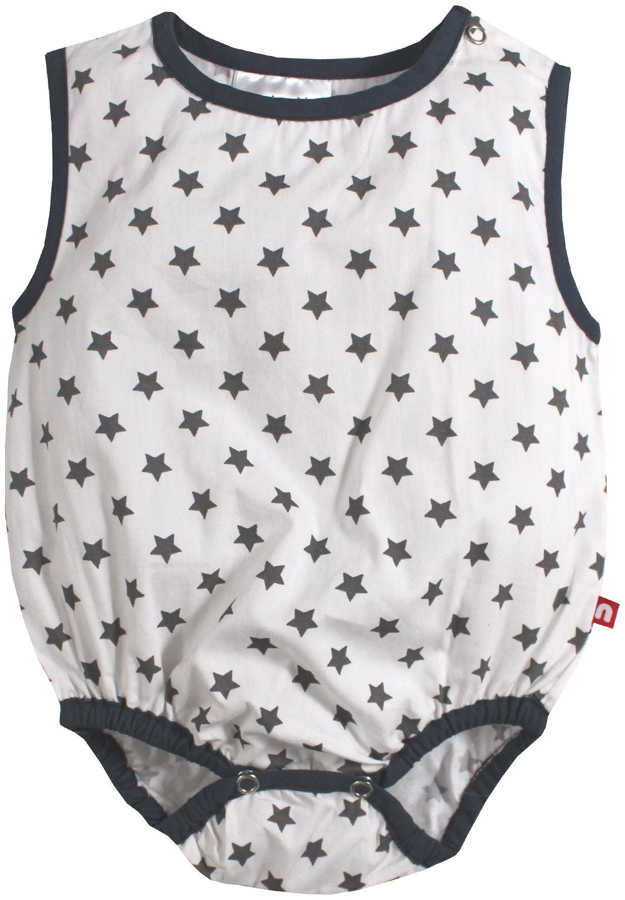 

Nino Bambino Baby boy Cotton Printed Body suit - White
