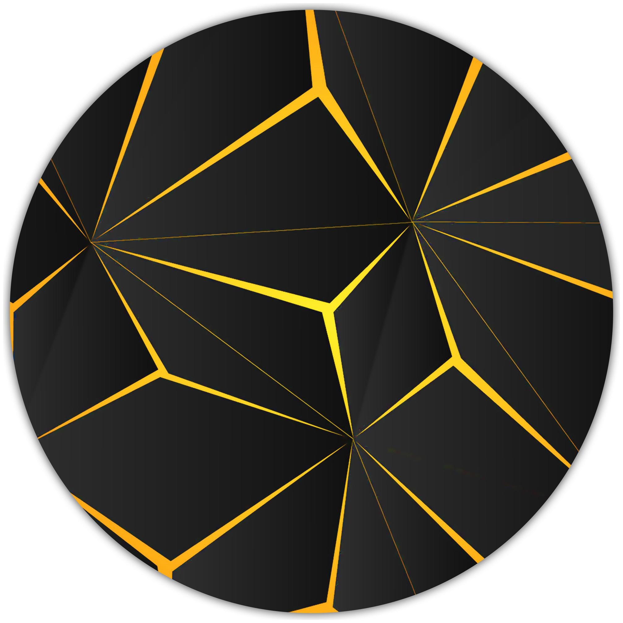 

Nockout Designer Round Gaming Non-Slip Rubber Base Mouse Pad for Laptop and Computer (20 cm x 20 cm Illustration)