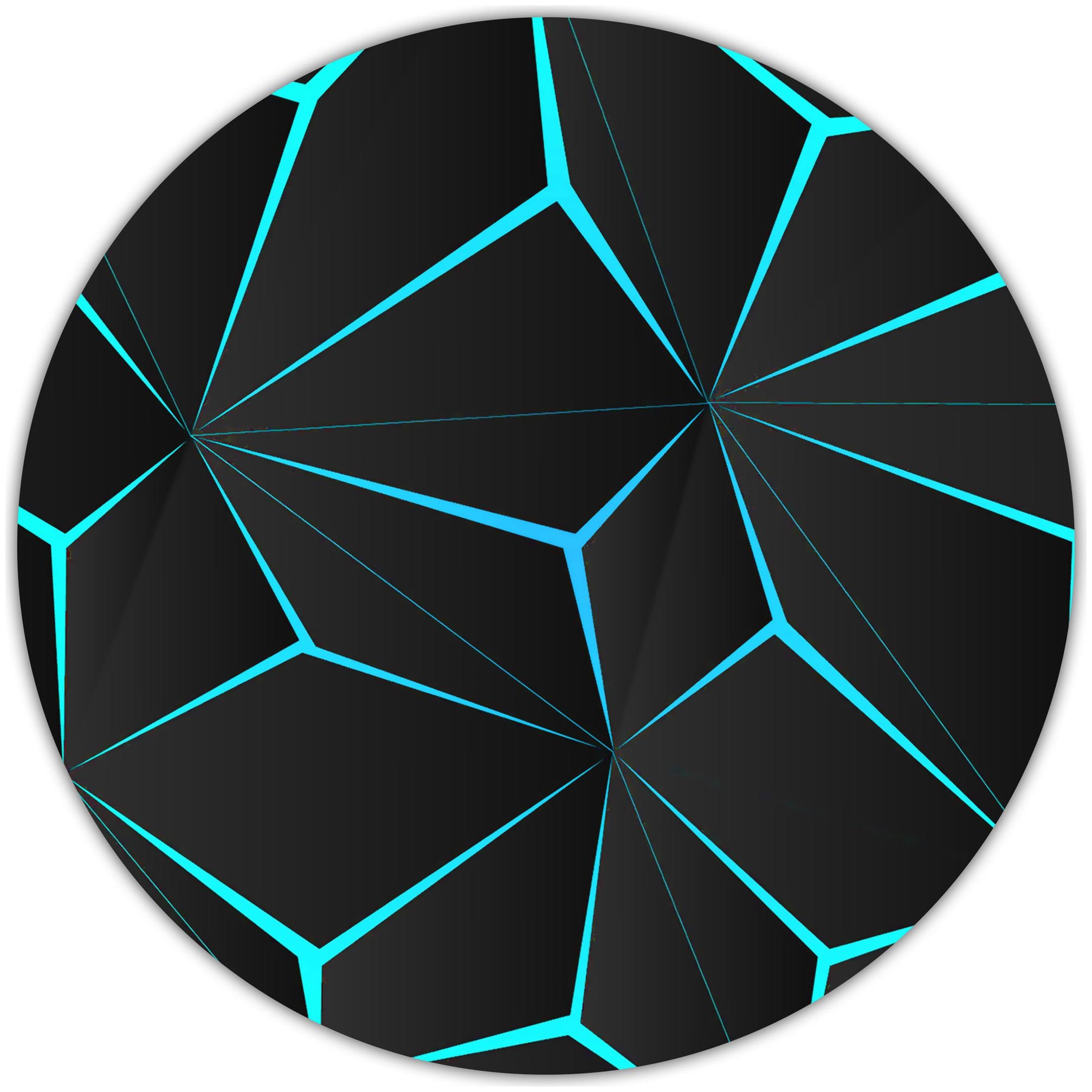 

Nockout Designer Round Gaming Non-Slip Rubber Base Mouse Pad for Laptop and Computer (20 cm x 20 cm Illustration)